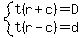 system%28t%28r%2Bc%29=D%2Ct%28r-c%29=d%29