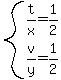 system%28t%2Fx=1%2F2%2Cv%2Fy=1%2F2%29