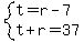system%28t=r-7%2Ct%2Br=37%29