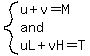 system%28u%2Bv=M%2Cand%2CuL%2BvH=T%29