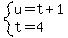 system%28u=t%2B1%2Ct=4%29