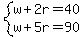 system%28w%2B2r=40%2Cw%2B5r=90%29