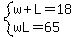 system%28w%2BL=18%2CwL=65%29
