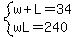 system%28w%2BL=34%2CwL=240%29