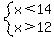 system%28x%3C14%2Cx%3E12%29