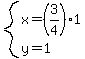 system%28x=%283%2F4%29%2A1%2Cy=1%29
