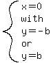 system%28x=0%2C%22with%22%2Cy=-b%2C%22or%22%2Cy=b%29