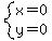 system%28x=0%2C+y=0%29