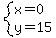 system%28x=0%2Cy=15%29
