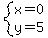 system%28x=0%2Cy=5%29