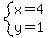 system%28x=4%2Cy=1%29