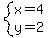 system%28x=4%2Cy=2%29