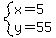 system%28x=5%2Cy=55%29
