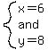 system%28x=6%2Cand%2Cy=8%29