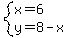system%28x=6%2Cy=8-x%29