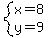 system%28x=8%2Cy=9%29
