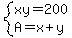 system%28xy=200%2CA=x%2By%29