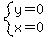 system%28y=0%2Cx=0%29