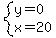 system%28y=0%2Cx=20%29