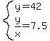 system%28y=42%2Cy%2Fx=7.5%29