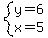 system%28y=6%2Cx=5%29