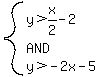 system%28y%3Ex%2F2-2%2C+AND%2C+y%3E-2x-5%29