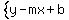 system%28y-mx%2Bb%29
