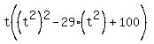 t%28%28t%5E2%29%5E2-29%28t%5E2%29%2B100%29