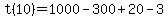t%2810%29=1000-300%2B20-3