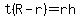 t%28R-r%29=rh