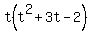 t%28t%5E2%2B3t-2%29