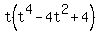 t%28t%5E4-4t%5E2%2B4%29