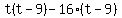 t%28t-9%29-16%28t-9%29