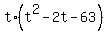 t%2A%28t%5E2+-+2t+-+63%29