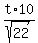 t%2A10%2Fsqrt%2822%29