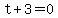 t%2B3=0