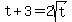 t%2B3=2sqrt%28t%29