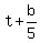 t%2Bb%2F5