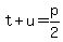 t%2Bu=p%2F2