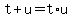 t%2Bu=t%2Au