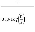 t%2F%283.3%2Alog%28%28p%2Fa%29%29%29