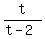 t%2F%28t-2%29