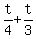 t%2F4+%2B+t%2F3