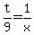 t%2F9=1%2Fx