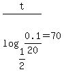 t%2Flog%281%2F2%2C0.1%2F20%29+=+70