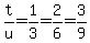 t%2Fu=1%2F3=2%2F6=3%2F9