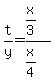 t%2Fy=%28x%2F3%29%2F%28x%2F4%29