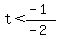 t%3C%28-1%29%2F%28-2%29