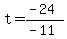 t=%28-24%29%2F%28-11%29