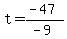t=%28-47%29%2F%28-9%29